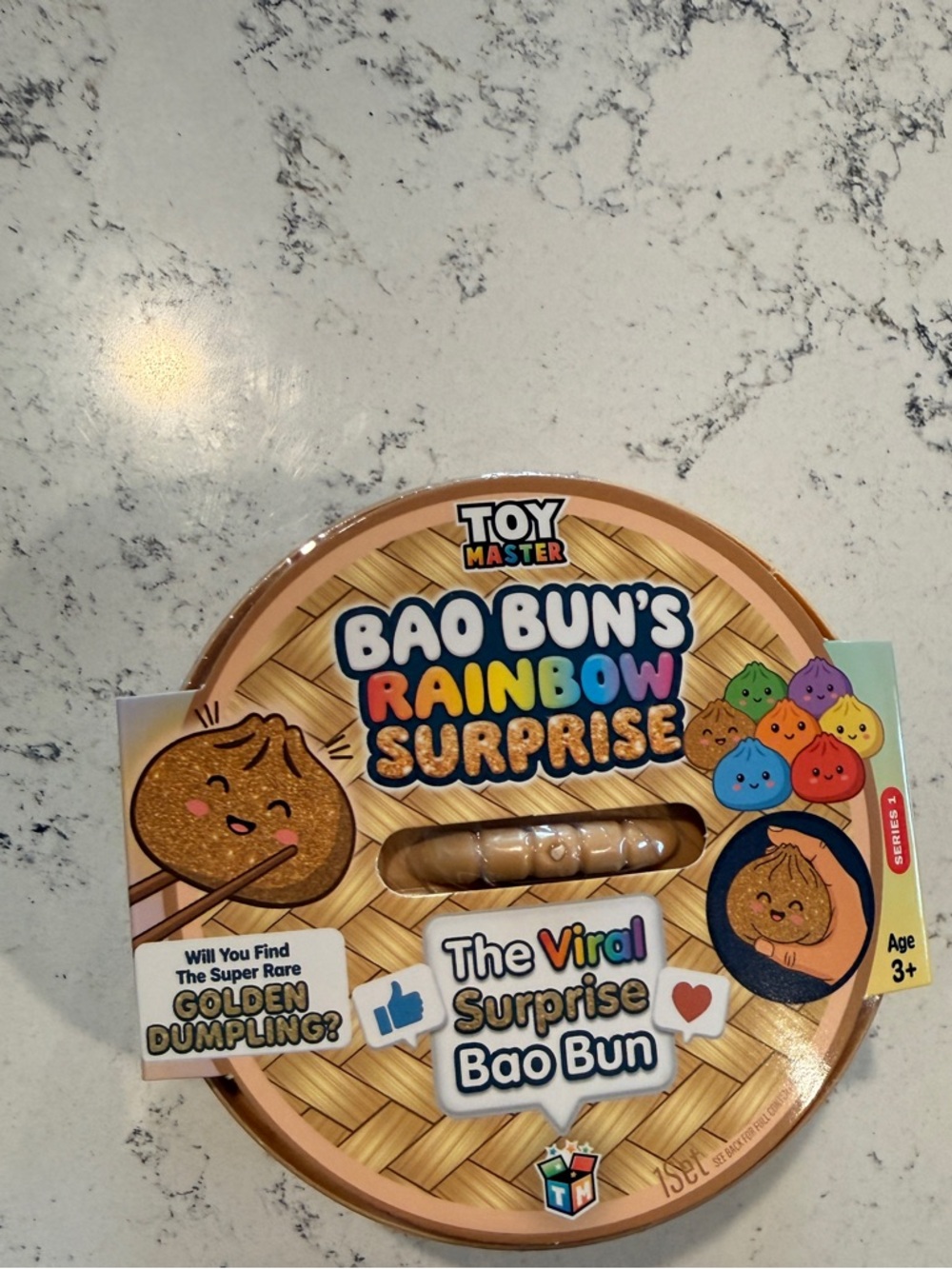 Toy Master Bao Bun's Rainbow Surprise - Viral Squishy Dumpling